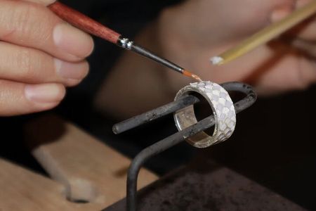 Enamel Jewellery Making Class in London