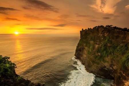 Ubud Waterfall and Uluwatu Sunset Tour