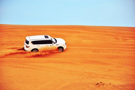 VIP Desert Safari & Dune Bashing with 5* Live BBQ