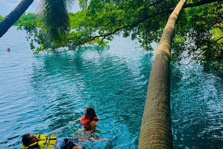 Bacalar Lagoon & Kayak Tour in Club Marmol from Playa del Carmen