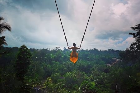 Bali Swing Activities and Uluwatu Sunset Trip with Dinner Package