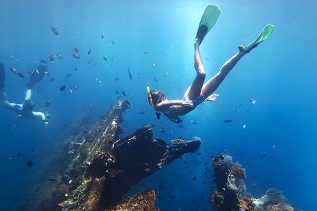 Best Snorkeling Activity in Blue Lagoon Beach Bali