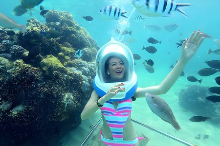 Bali Sea Walking and Telaga Waja Rafting Trip Adventure