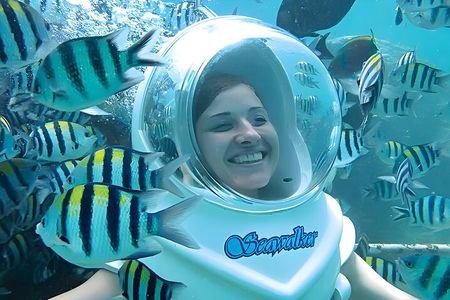 Bali Sea Walking Adventure in Nusa Dua Ocean with Lunch