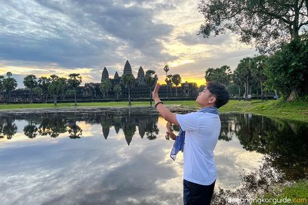 2-Day Guided Trip to Angkor Wat & Kulen Mountain with Picnic 