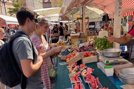 Walking tour of Nice, the old town & the Coline du Château