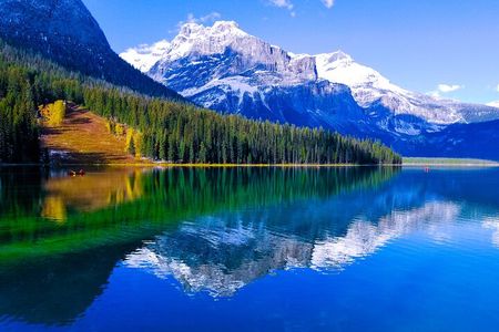 Lake Full Day Tour-Emerald Lake, Lake Louise, Johnston Canyon