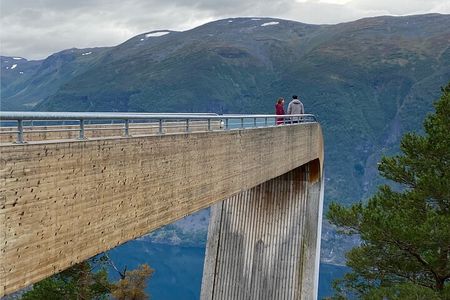From Flåm, Guided Tour: Stegastein, Borgund Stave Church & More