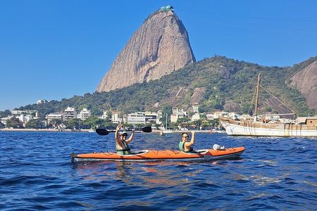 Ocean Kayaking in the Sea of Rio de Janeiro