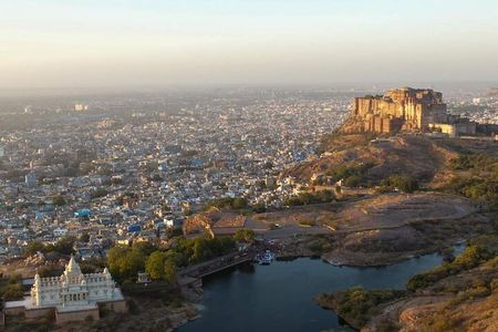 Jodhpur Tour of Monuments , Step well, Clock Tower & local bazaar