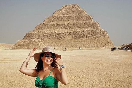 Private Tour To Sakkara Pyramids, Memphis City & Dahshur Pyramids.