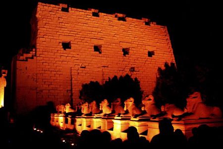 Enjoy the Luxor Karnak Sound and Light Show