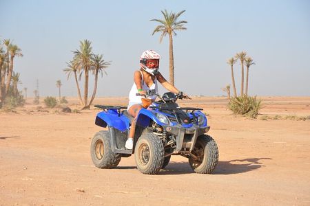 Quad Experience in Marrakech Palmeraie and Desert