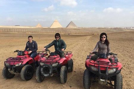 1-Hour Private Desert ATV Buggy Tour in Pyramids of Giza