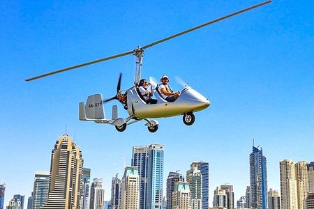 20 minutes private gyrocopter flight