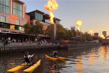 Yarra River Twilight Waterbike Tour