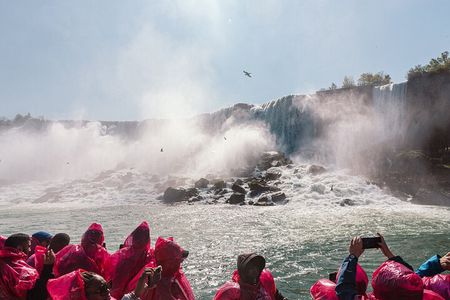 Niagara Falls Boat Ride VIP Boarding & Journey Behind the Falls 