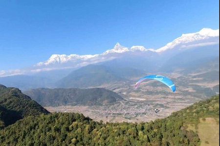 Paragliding in Pokhara