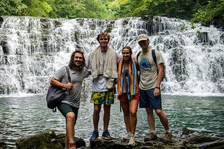 Waterfall Wonders Hiking Tour with Brewery Stop from Nashville