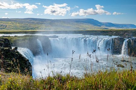 Goðafoss Waterfall from Akureyri Port