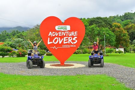 Ocean View Zip Line + 2hr ATV Combo Jaco Beach and Los Suenos 
