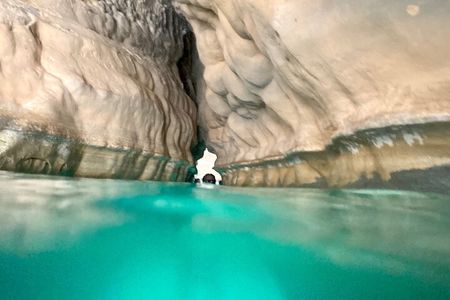 Private Wadi Shab Hike & Swim Adventure with Bimmah Sinkhole