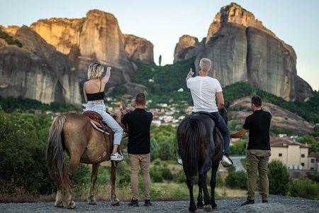 Mystical Sunset Horseback Ride in Meteora: 1-Hour Adventure