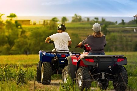 Bali ATV Ride Adventure and Ubud Rice Terrace, Waterfall Tour