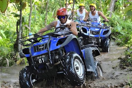 Bali ATV Ride Adventure and Kintamani Ubud Waterfall Tour