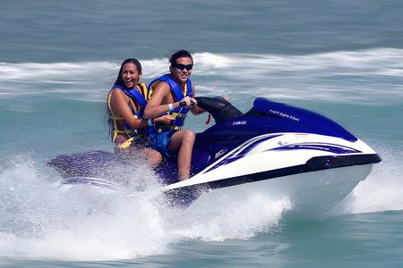 Tanjung Benoa Water Sports and Ubud Rice Terrace, Waterfall Tour