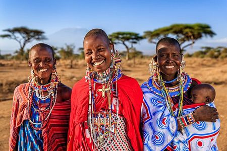 Maasai village visit, Materuni waterfalls & coffee experience 