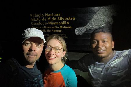 Night Hiking Tour at the Gandoca Manzanillo Mixed Refuge