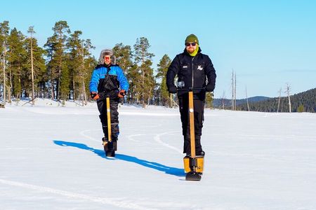 Electric Snow Scooters Tour