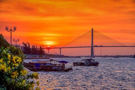 Half Day Dusk on the Mekong -Sunset in Paradise
