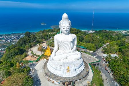 Phuket: Wat Chalong, Karon Viewpoint and old Town Guided Tour