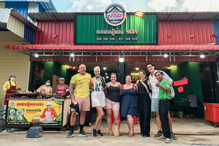Siem Reap Evening Food Tour - Inclusive 5 stops Local Tastings