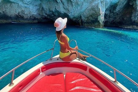 Zante Boat Rental to Turtle Island, Keri Caves & Mizithres Beach