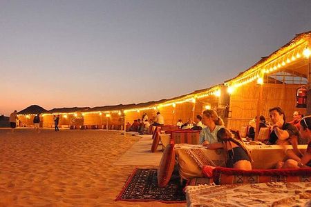 Dubai Desert Safari with Dune Bashing, Camel Ride & BBQ Dinner 