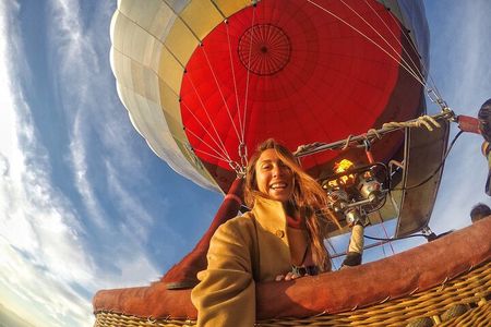 Luxury Hot Air Balloon Experience in Luxor with Pick-up