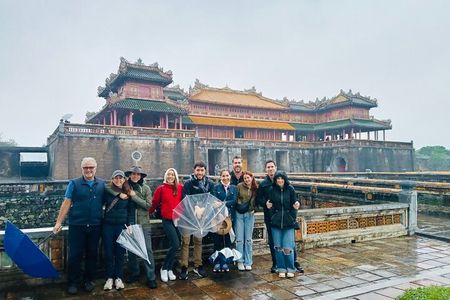 Explore Hue Imperial City- Royal King's Tomb and Pagoda from Hoi an/ Da nang