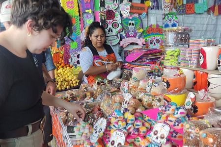 Build a Day of the Dead and Shopping Offering on the market.