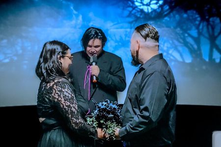 Gothic Wedding Ceremony with Spectacular Photography lncluded 