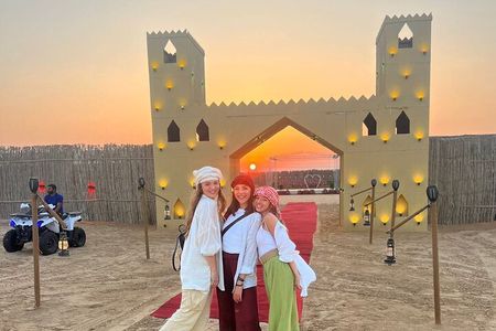 VIP Desert Safari Abu Dhabi with Private Seating Area