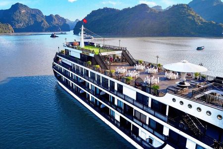 RITA Cruise 5* Lan Hạ-Cat Ba 3 days 2 nights with 2 ways transfer