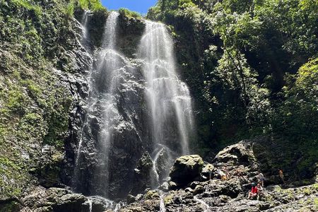River Trek to 130-Foot Waterfall in Bayamon