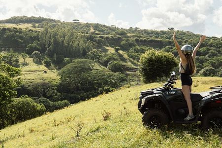2 Hours Guided Quad Bike Tour in Bel Ombre Nature Reserve