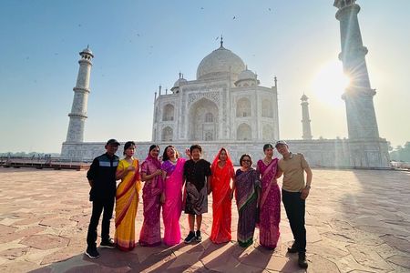 Sunrise to Sunset full day Agra tour with Taj Mahal & 3 Monuments