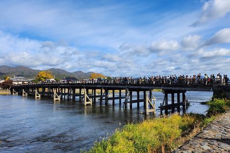 Full Day Guided Tour to Kyoto Arashiyama from Osaka by Van