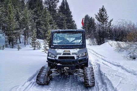 Snow ATV Tour in Alaska