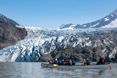 Juneau Shore Excursion: Mendenhall Glacier Canoe, Paddle and Hike